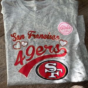 Sz 10/12 San Fran 49ers T-shirt